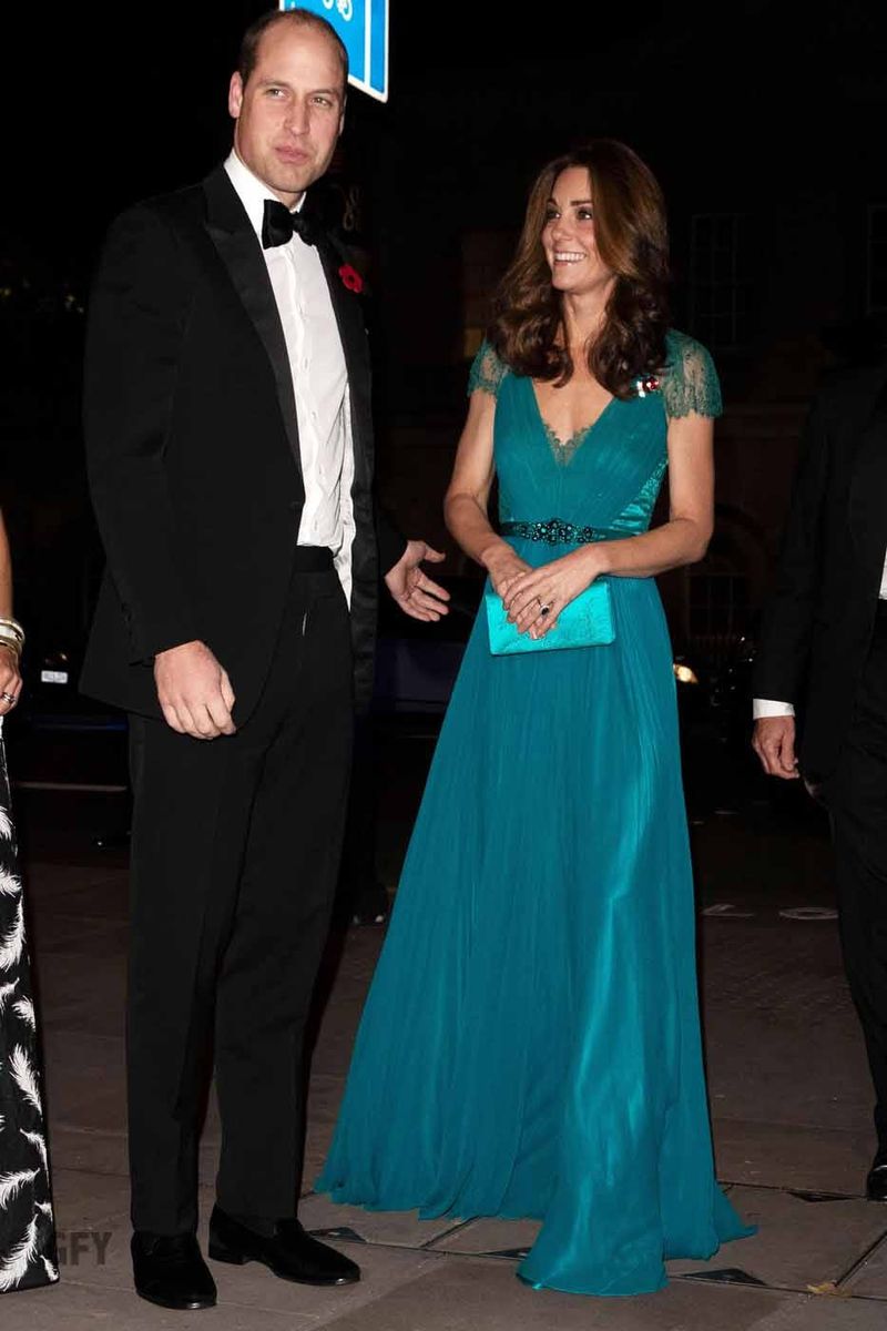 Kate Jenny Packham Teal Rewear Tusk