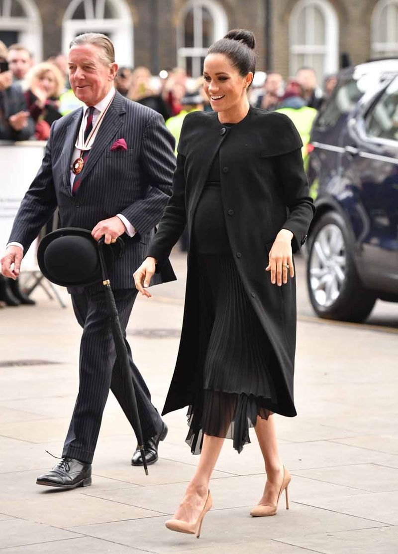 Meghan Glums It Up in Givenchy