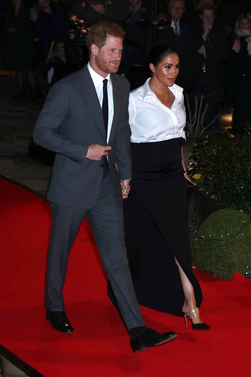 Meghan Is In Bespoke Givenchy, and it's... Given-yeesh