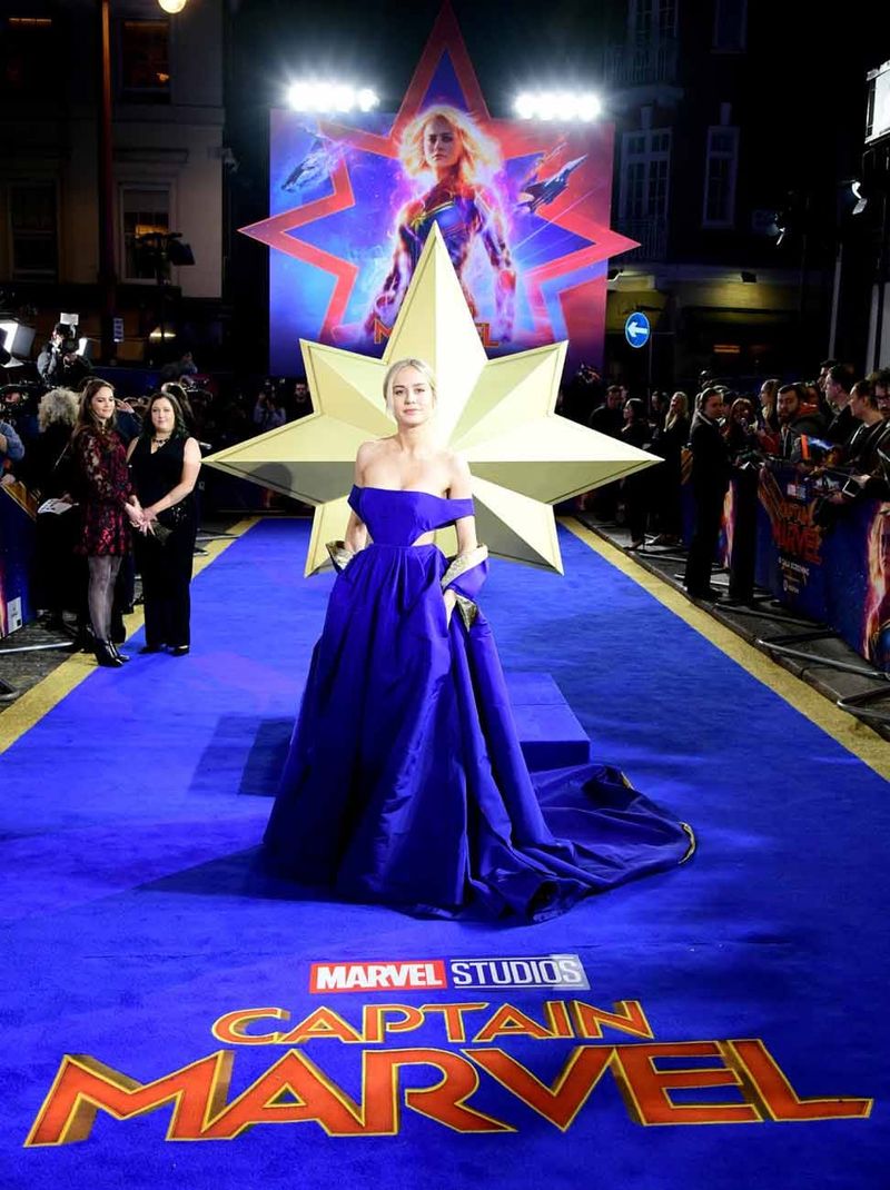 Brie Larson Kicks Off Captain Marvel in the UK