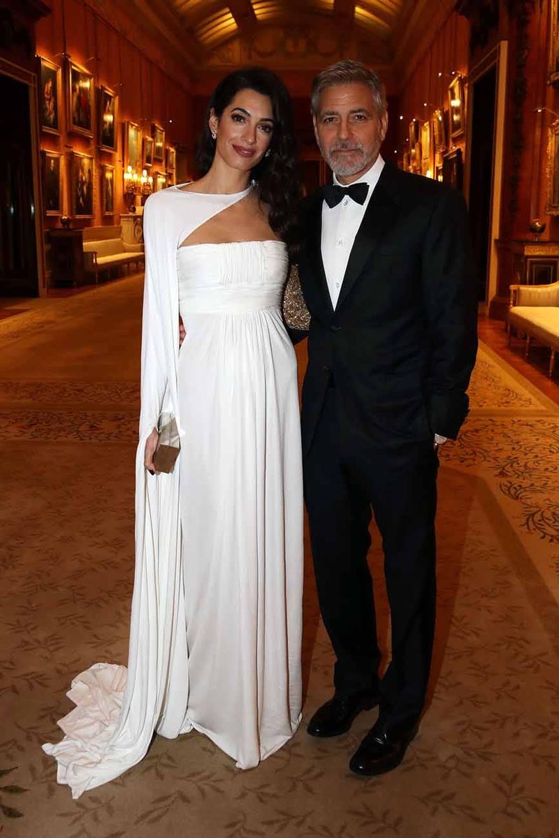Amal and Intern George Hang with Prince Charles