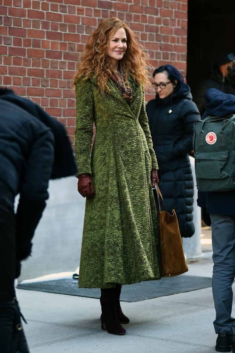 Pickings are Slim Today So Let's Look at Nicole Kidman on Set and Wish It Were Real