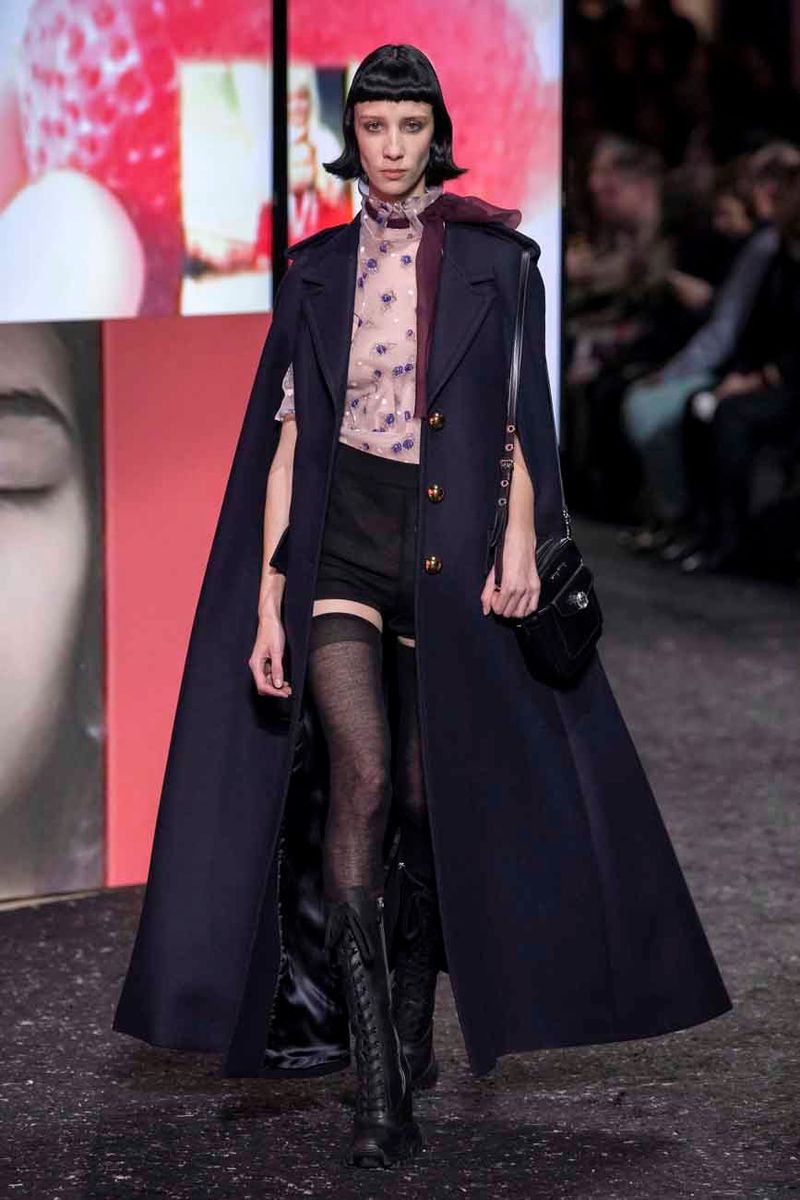 Miu Miu Made a Lot of Cape Coats This Season