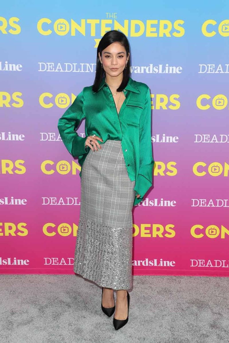 Vanessa Hudgens Is Tinkering With What Shirts Should Do