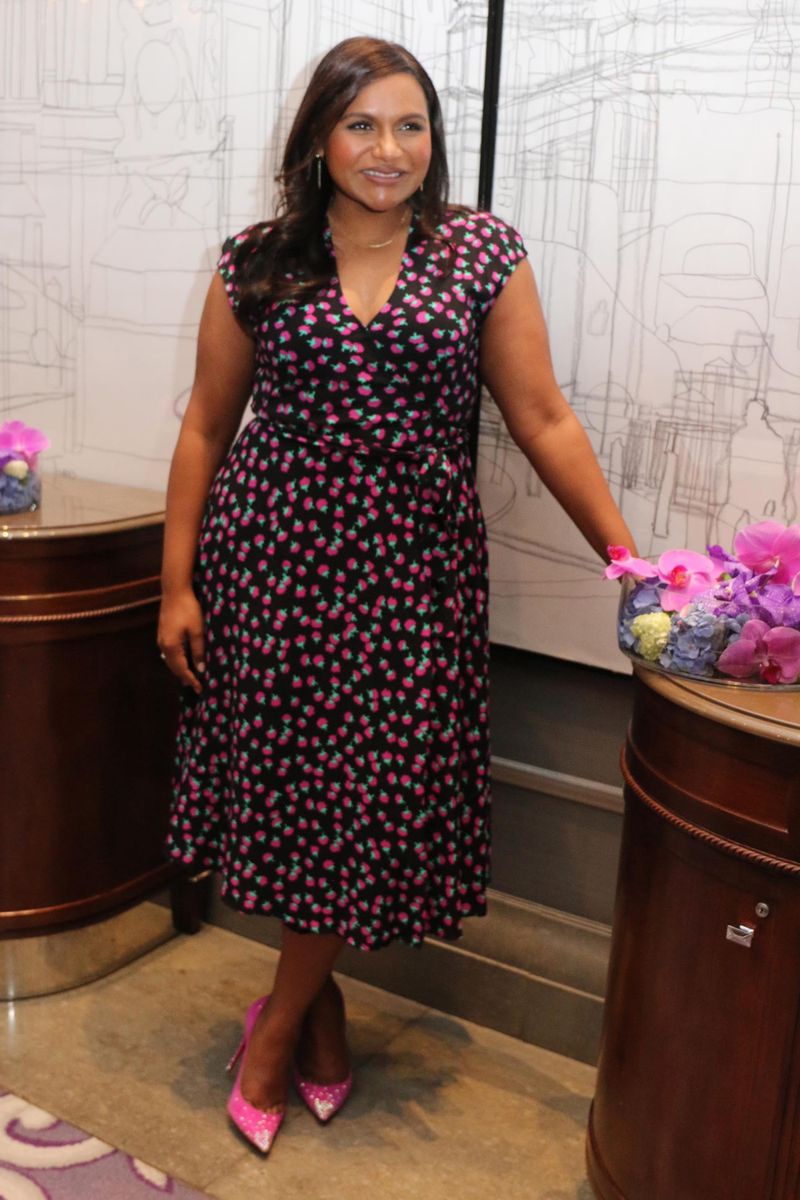 Mindy Kaling Wore This Dress Last Month But It's Still Cute