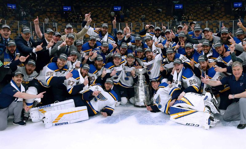 Well Played, Jubilant Men in Beards: The St. Louis Blues Win the Stanley Cup