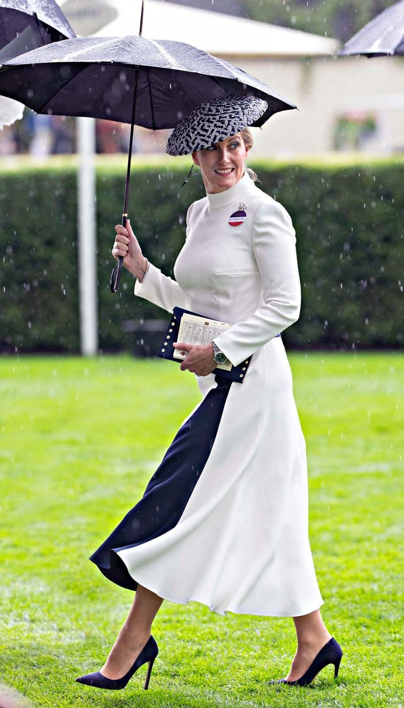 The Royals Get Rained On at Day Two of Royal Ascot