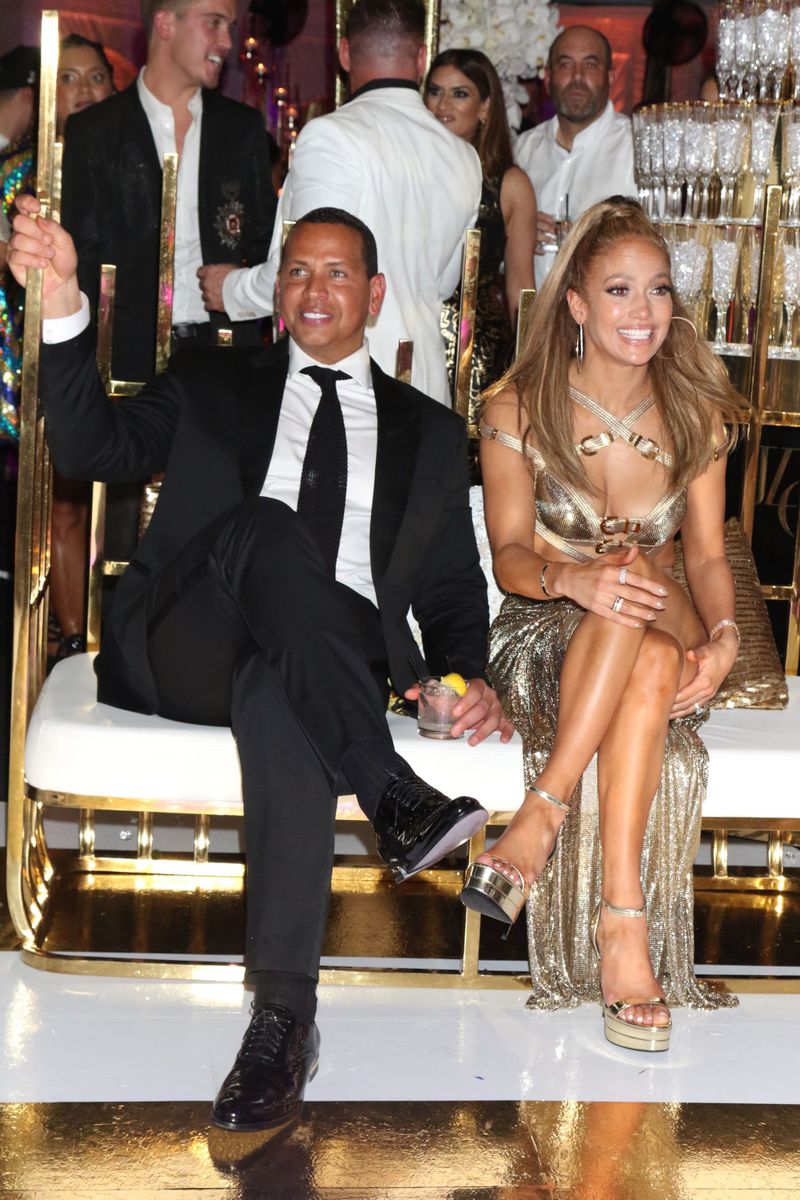 J.Lo's 50th Birthday Bash Was Sparkly