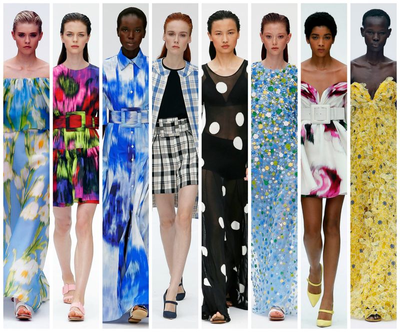 Carolina Herrera's Show Was Delectably Floral This Season