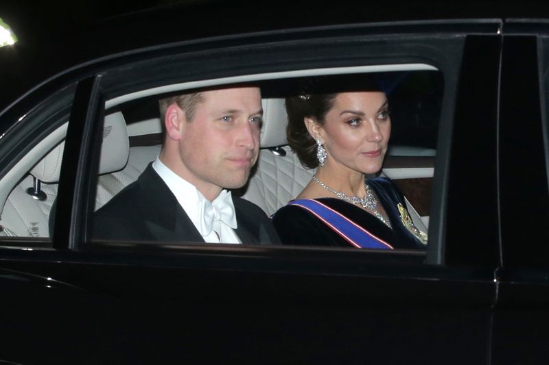 Kate Hauled Out a Tiara for the Diplomatic Reception