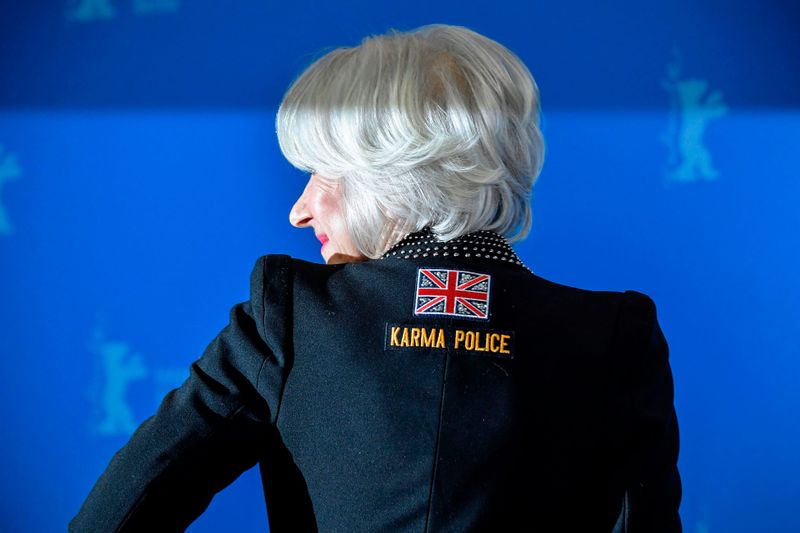 Wait, Helen Mirren Wore Radiohead Patches On Her Blazer?