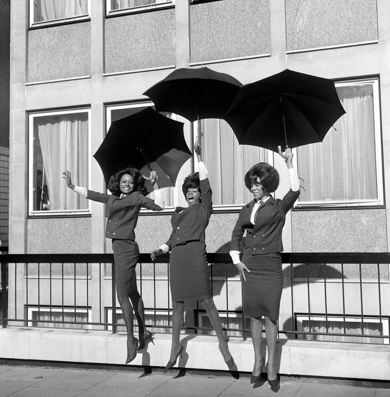 The Supremes Visited London This Week in 1964 and the Photos Are The Greatest