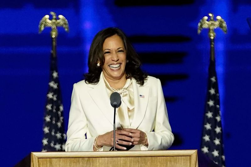 Kamala Harris Made History In Suffragette White
