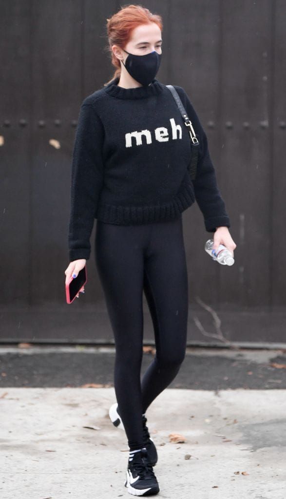 Zoey Deutch's Sweater Speaks For All of Us