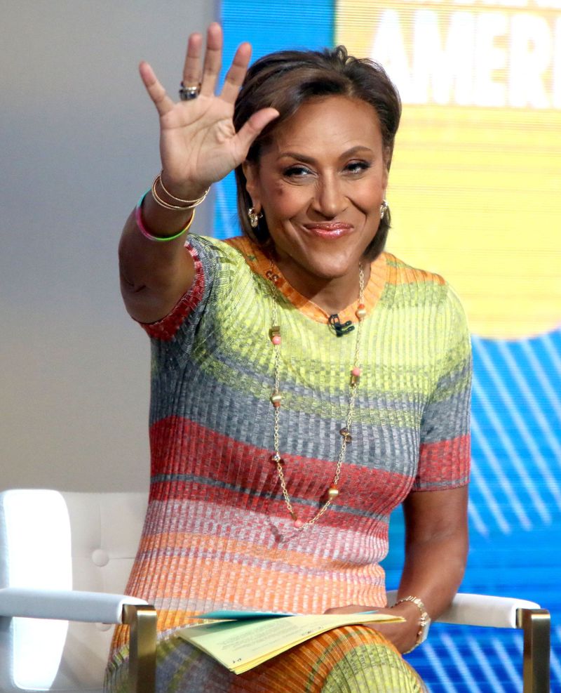 We Need to Acknowledge How Cute This Dress Is on Robin Roberts