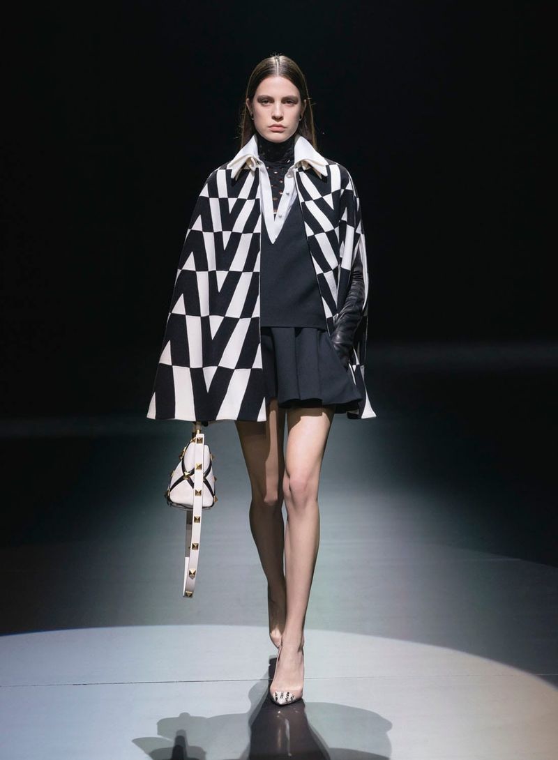Valentino Is In a Very Black, White, and Neutral Mood This Season
