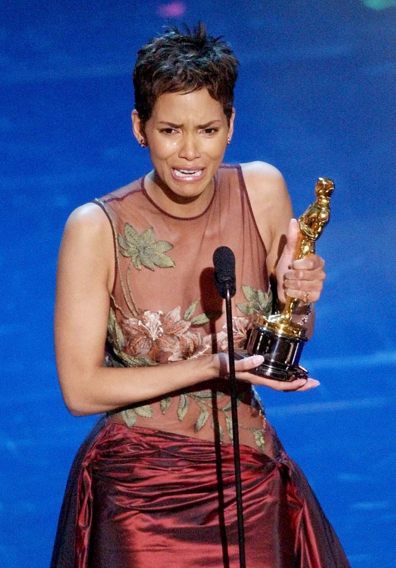 Classic Oscar Gowns: Halle Berry in Elie Saab