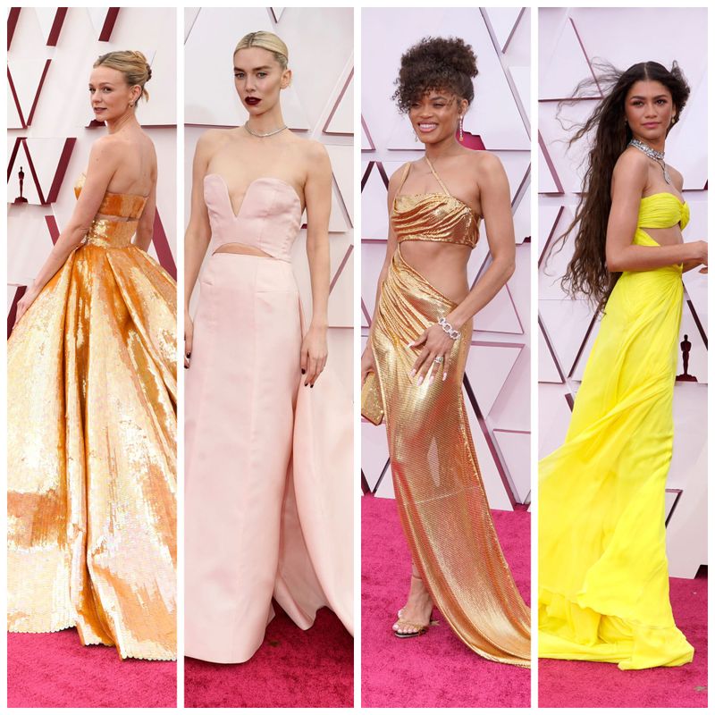 Let's Be Honest: The 2021 Oscars Had More Midriffs Than Expected