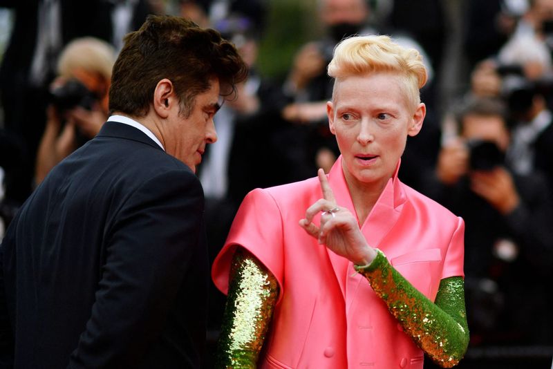 Let's See EVERYTHING Swinton Wore to Cannes