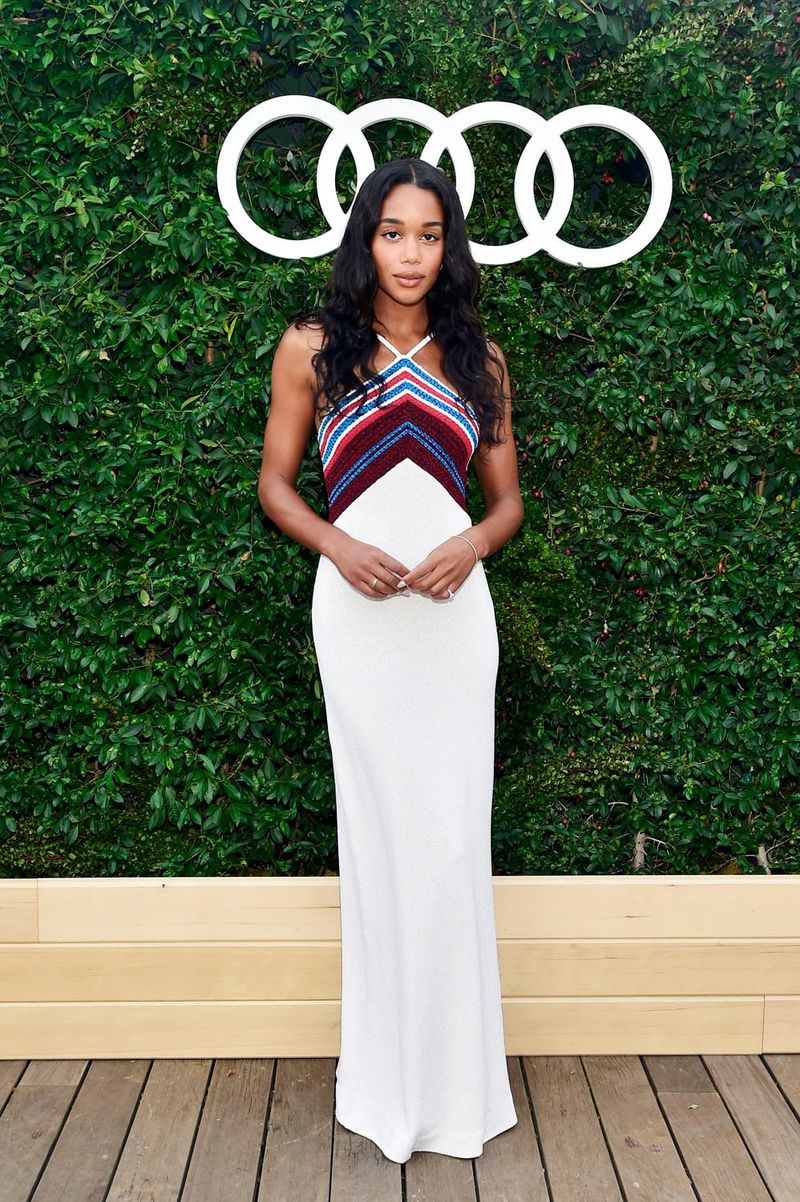 Laura Harrier Looks Fab at this Random Audi Event