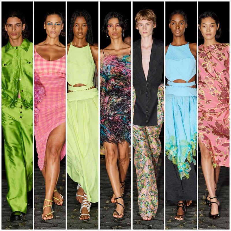 Weekend Runway Round-Up: Prabal's Spring 2022 Show Was an Ode to the "American Girl"