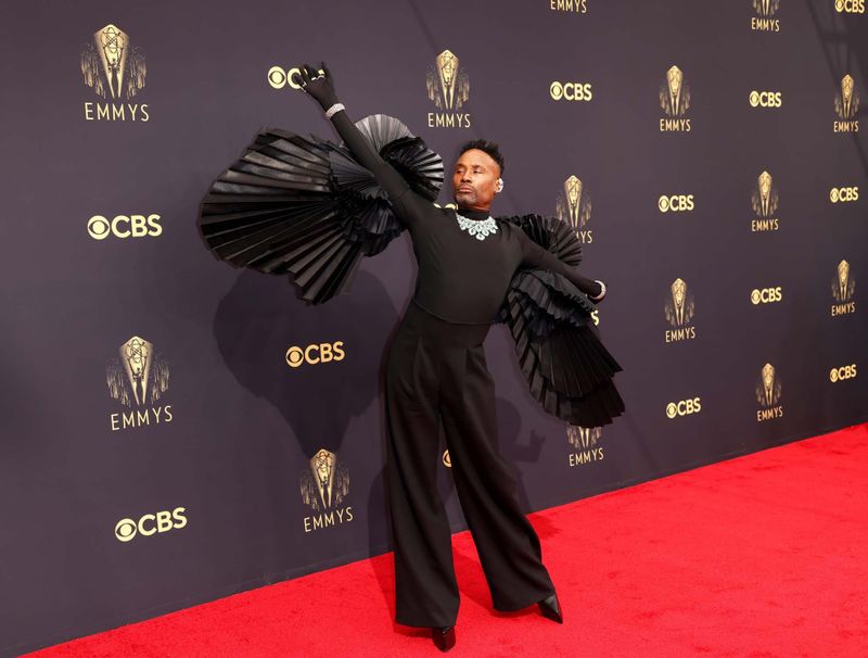 2021 Emmys: Billy Porter Turned His Emmy Outfit Into Wings