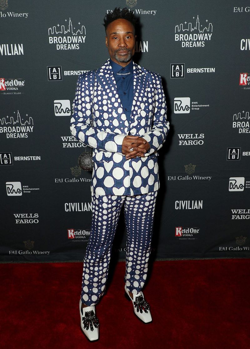 Billy Porter's Trippy Suit is Pretty Fab