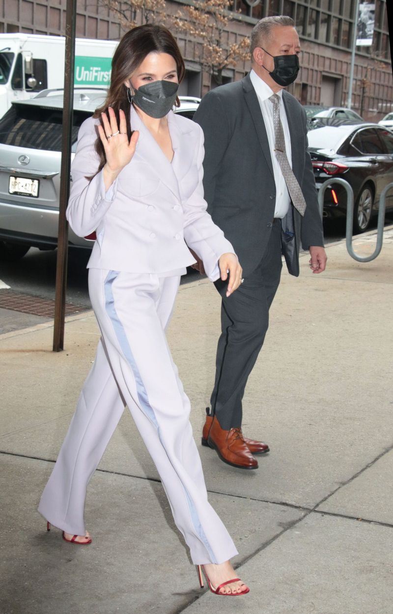 Sophia Bush, Too, Has Been Promoting Things in Trousers!