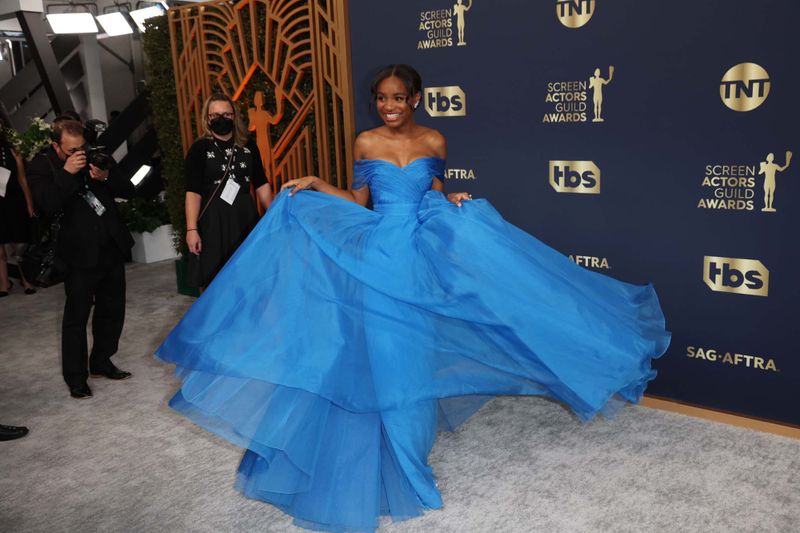 Saniyya Sidney Wore a Dream Dress to Her First SAGs