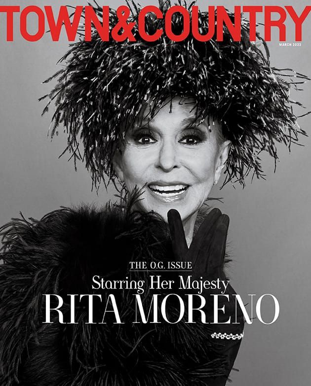 Rita Moreno Requires All Caps on the March Cover of T&C!