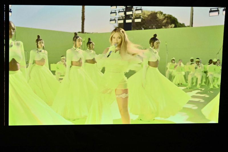 Beyonce Opened the Show in Tennis-Ball Yellow