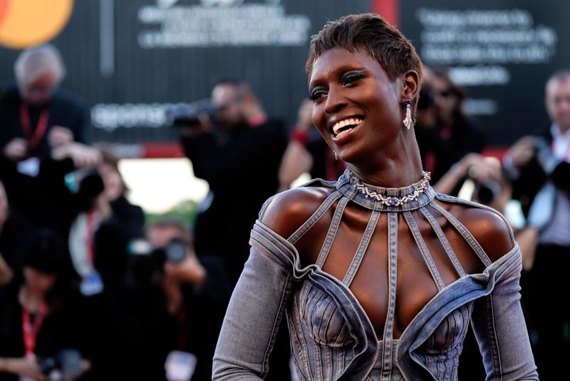 Jodie Turner-Smith Introduces Formal Denim to Her Venice Wardrobe This Weekend