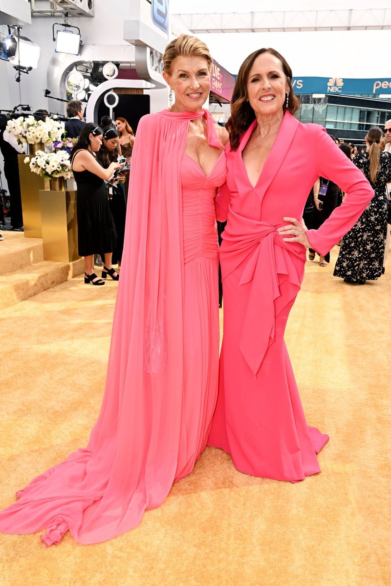 Connie Britton Led the Parade of Pinks for the 2022 Emmys