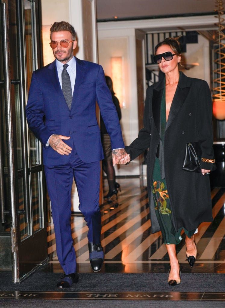 Victoria Beckham Has Been Out Walking Around A LOT Lately