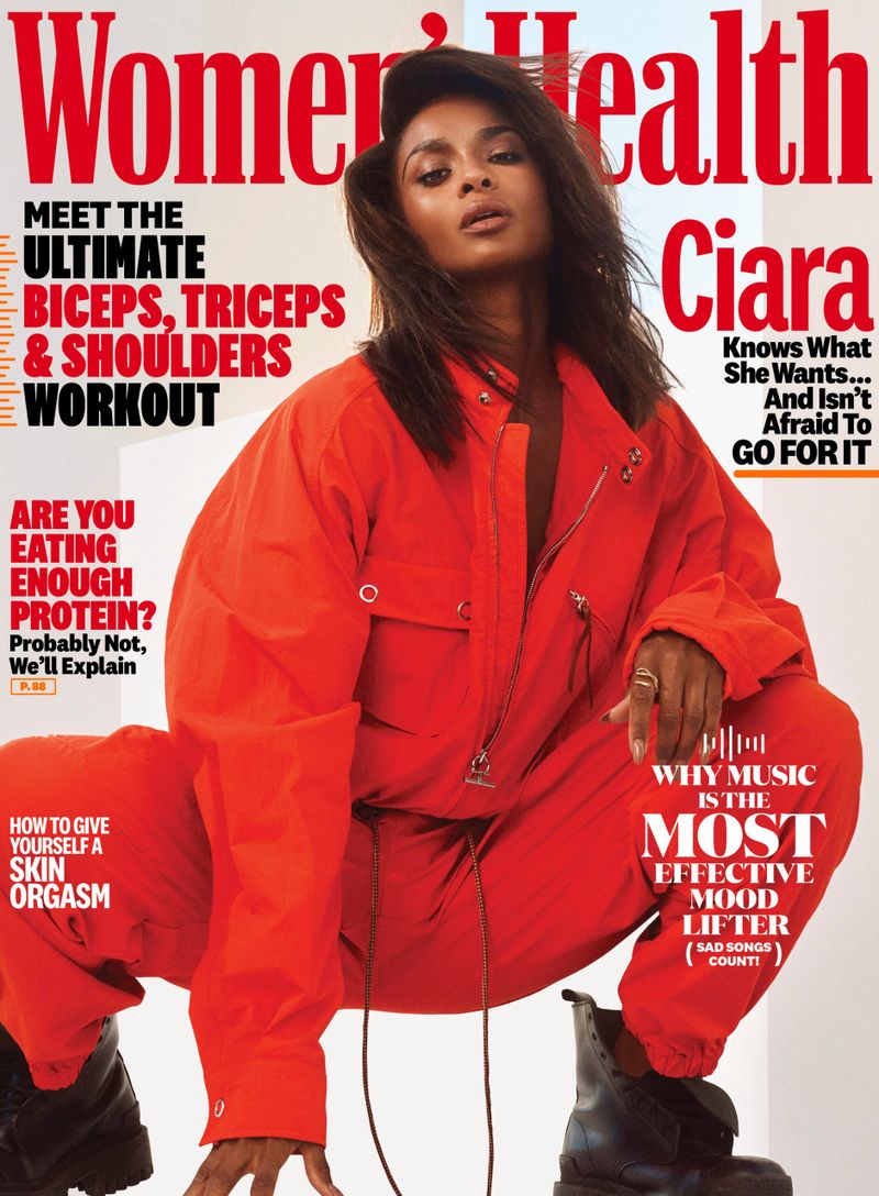 Ciara Covers Women's Health's "Music Issue"