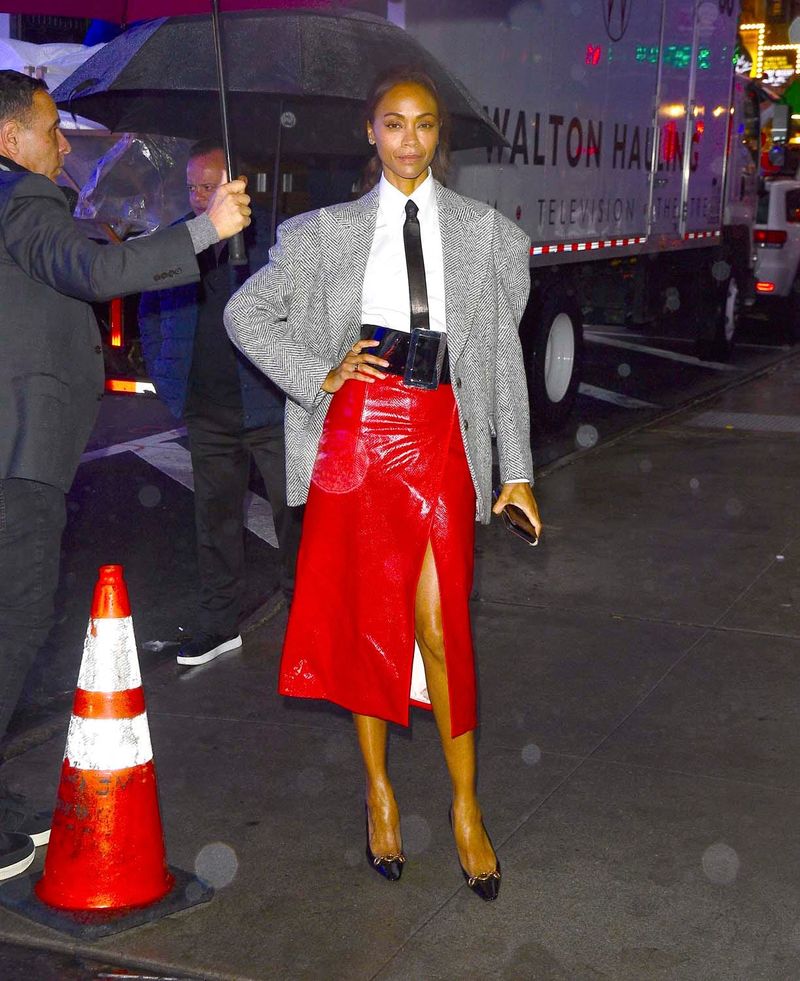 Zoe Saldana Has to Promote Avatar II Now