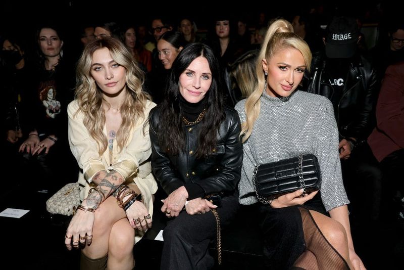 Celine's Front Row Was a Real A-List Salad