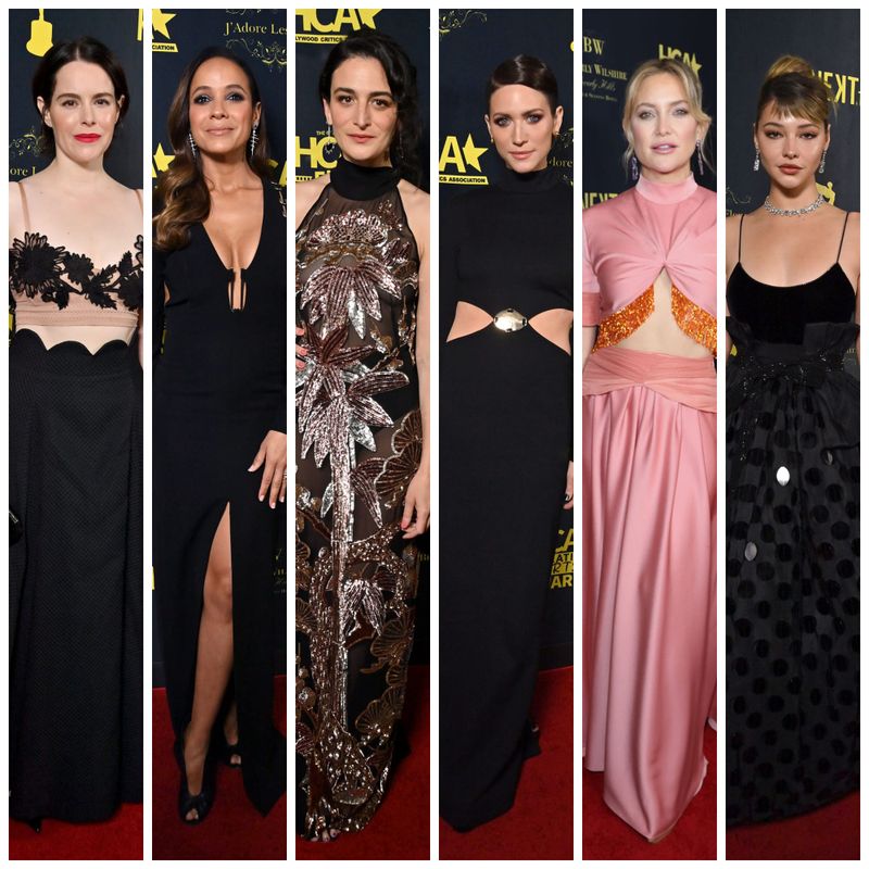 Black Was the Color of the Night at the HCA Awards
