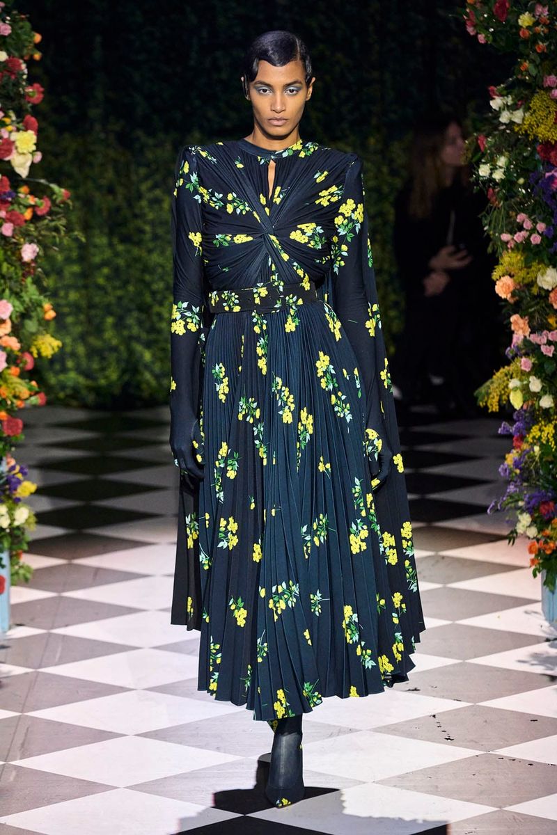 Richard Quinn Remains Committed to Florals