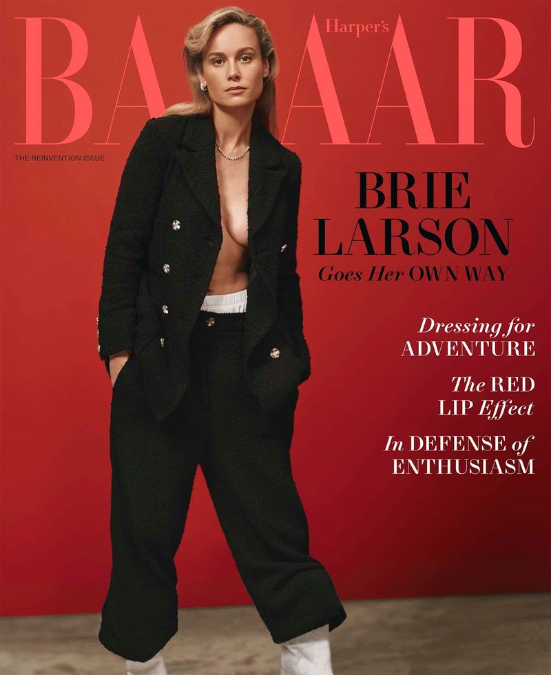 Brie Larson Landed Harper's Bazaar's April Cover