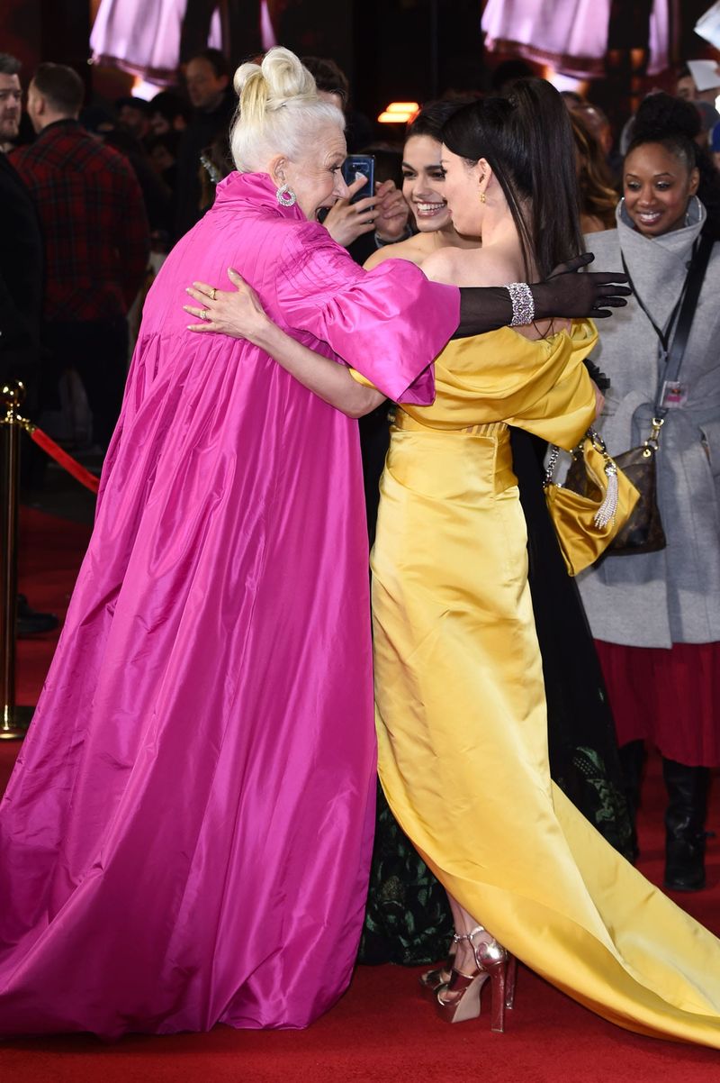Shazam's London Premiere Was Heavy on Capes, Robes, Trains, and Sleeves