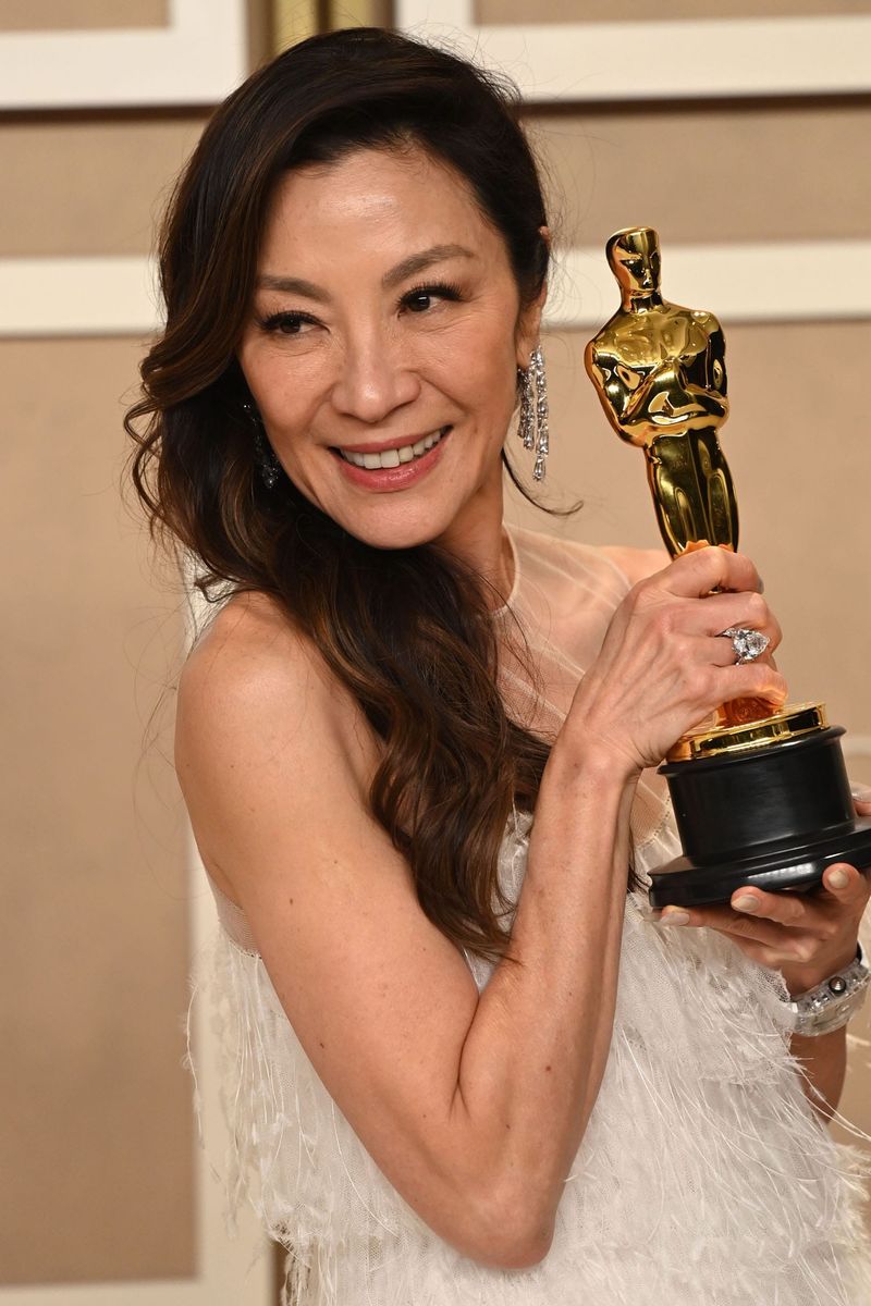 Michelle Yeoh Made Oscar History in White