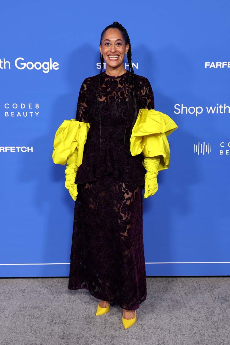Fashion Trust Threw a Party, and Tracee Ellis Ross Wore Giant Glove-Sleeves