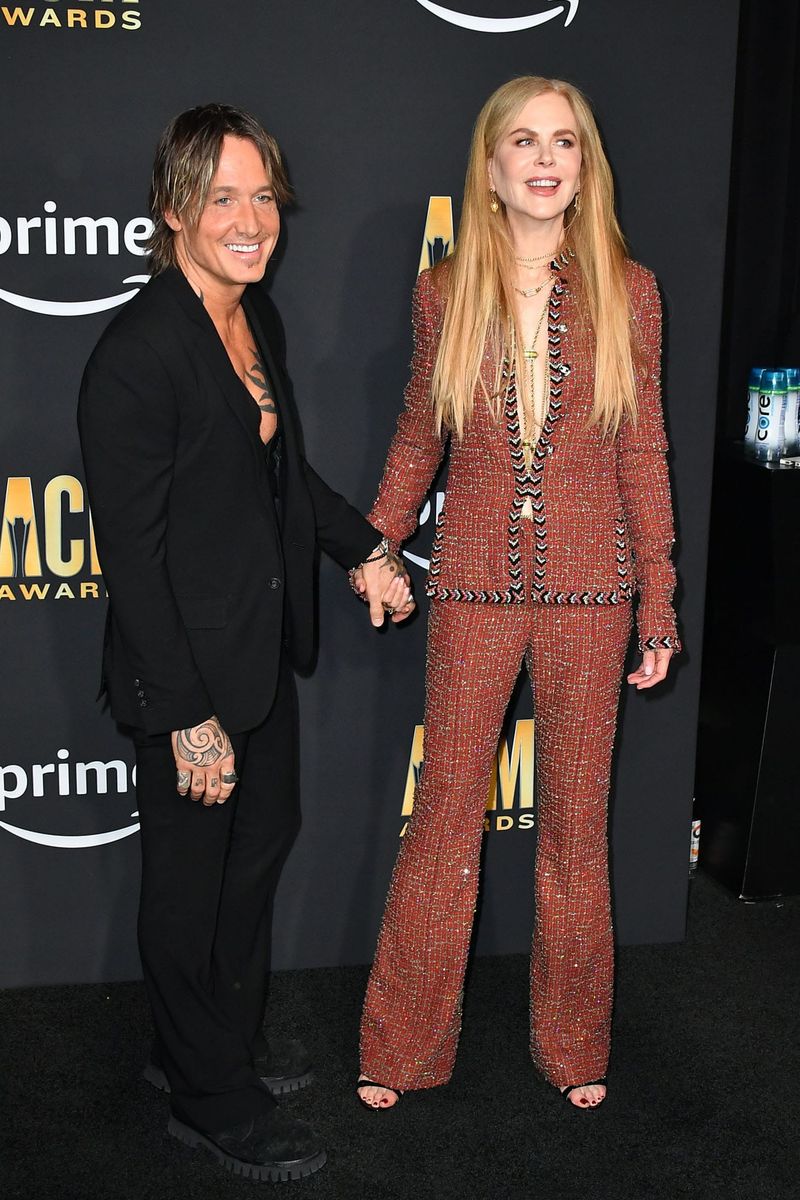 Nicole Kidman Wore a Chanel Pantsuit to the ACMs, And Other Red Carpet Highlights
