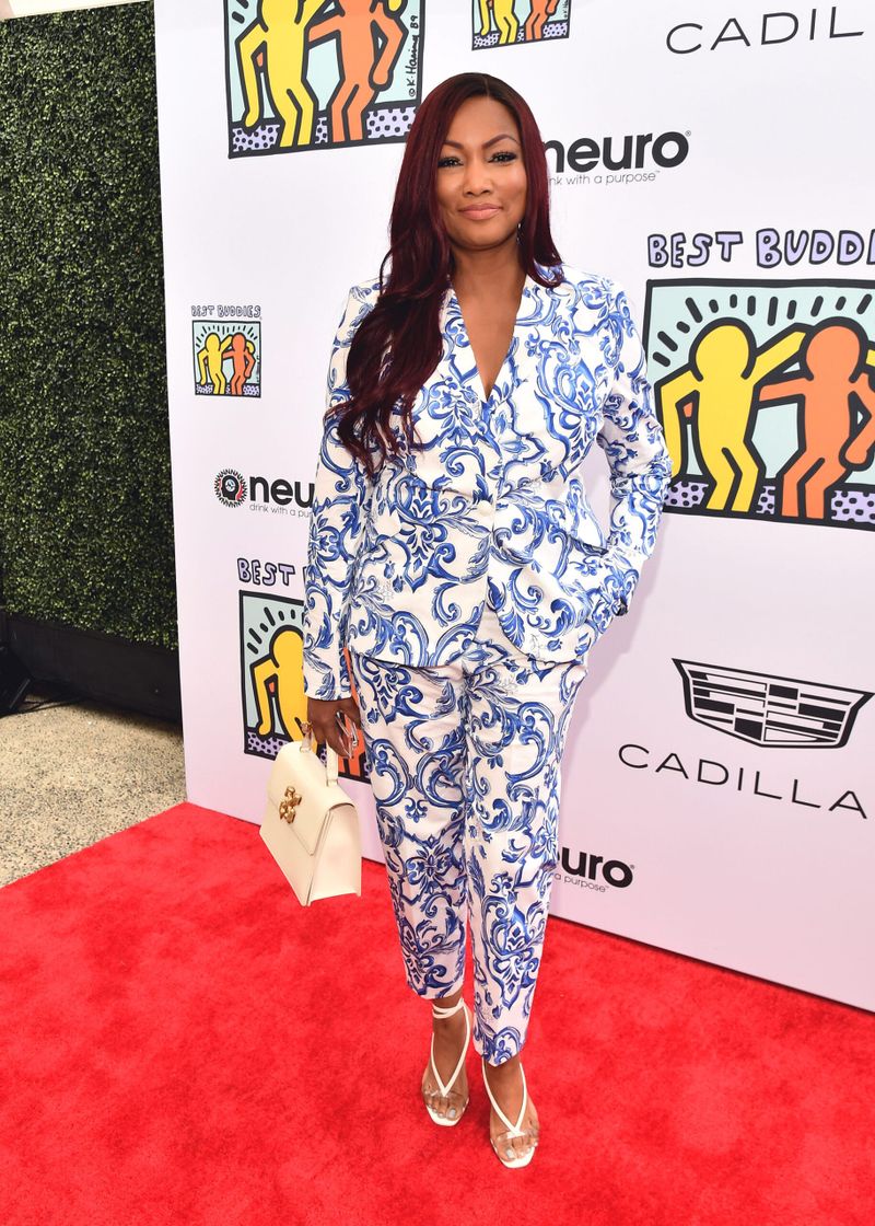 Garcelle Beauvais Looks Like a Beautiful Backsplash