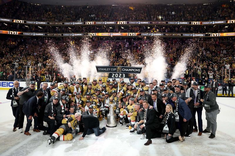 Well Played, Jubilant Men in Beards: The Las Vegas Golden Knights Win the Stanley Cup