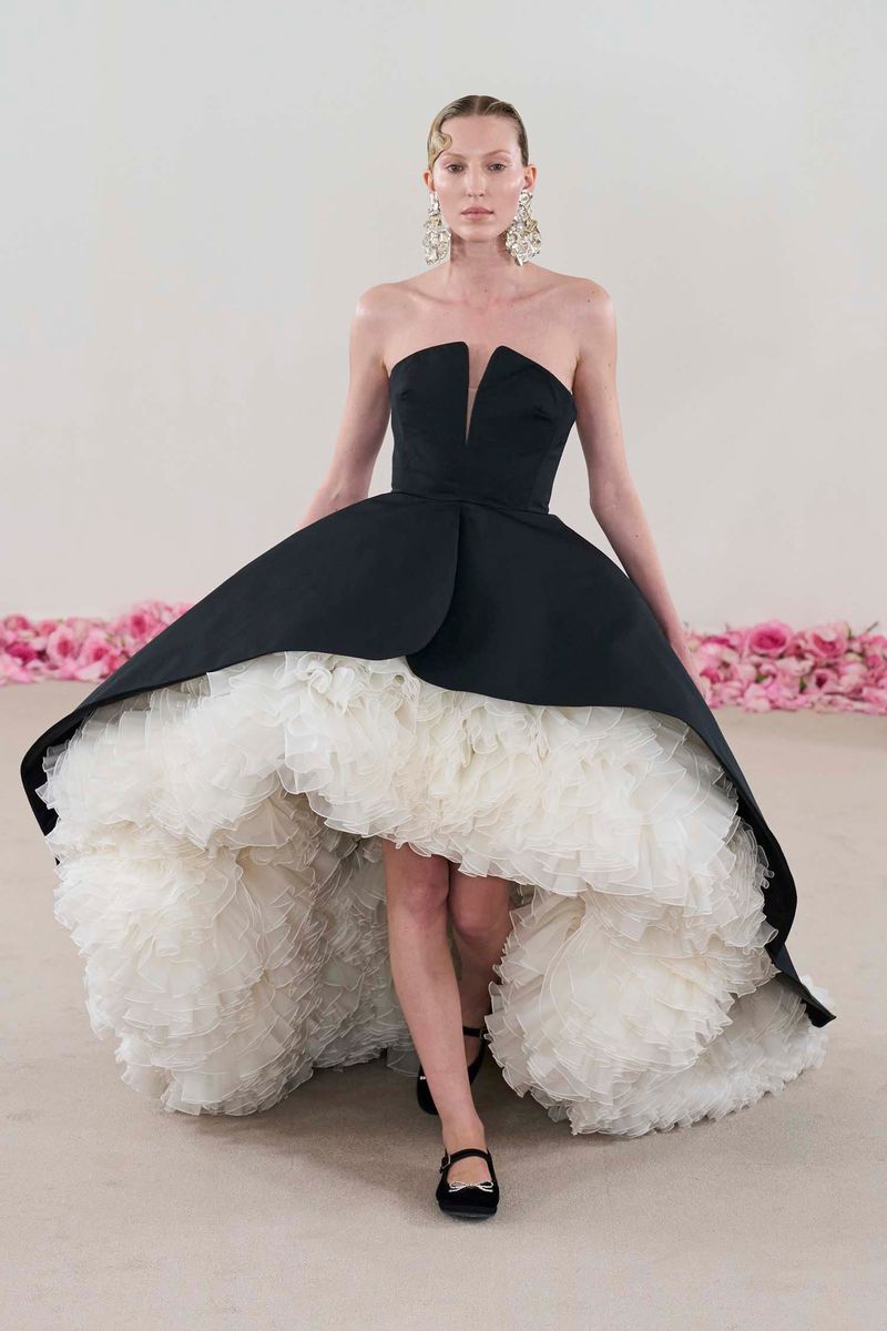 Giambattista Valli's Show Has LOTS of Things for Sofia Carson, In Fact