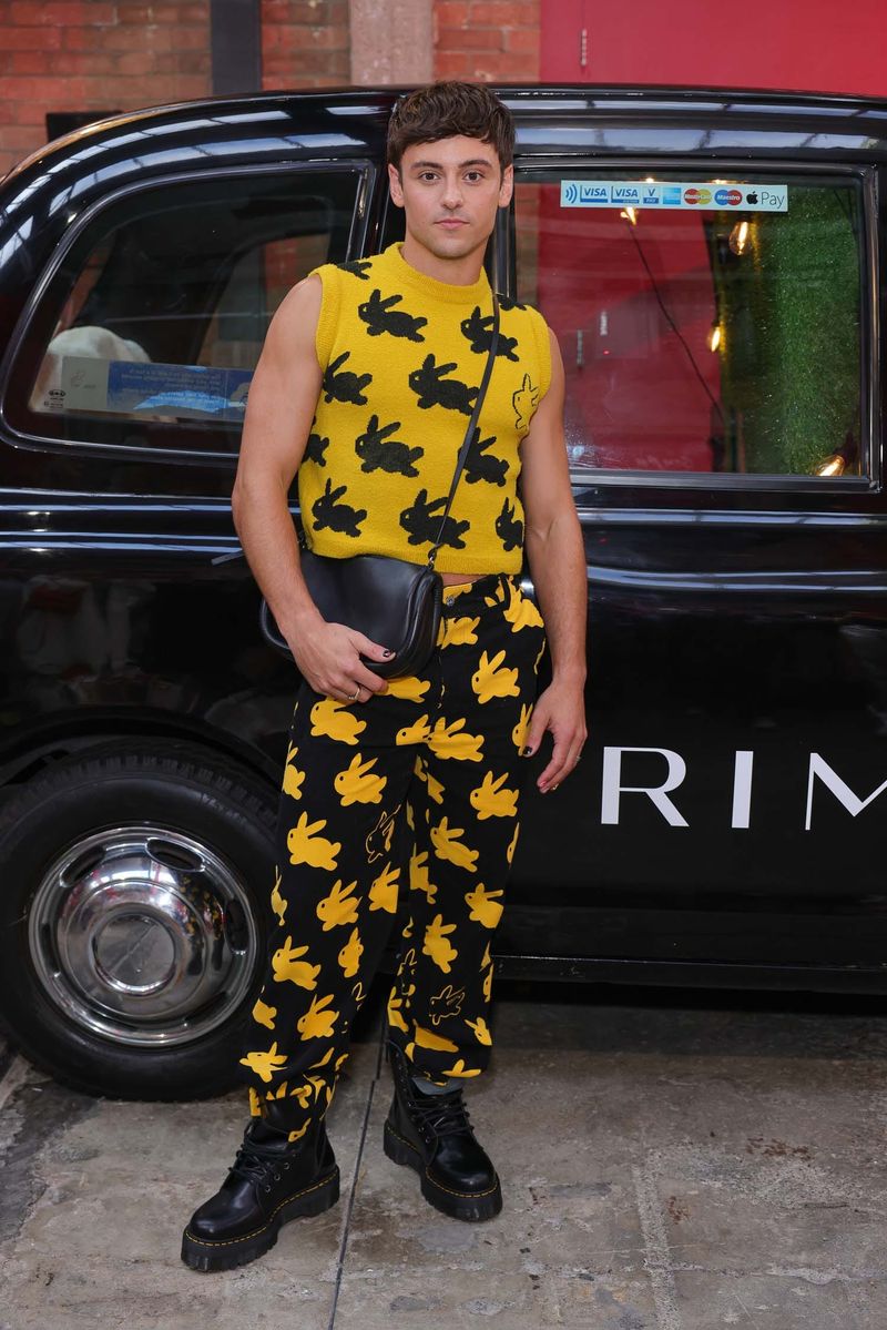 Tom Daley Is Wearing Bunnies