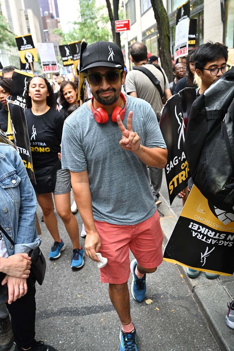 Strike Update: Lin-Manuel Miranda Doesn't Throw Away His Shot
