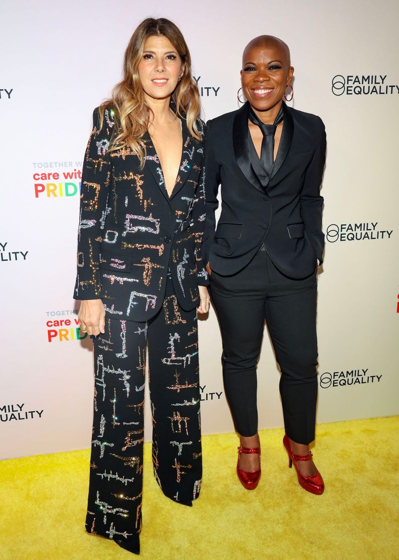 Behold! Marisa Tomei Wore a Cool Suit